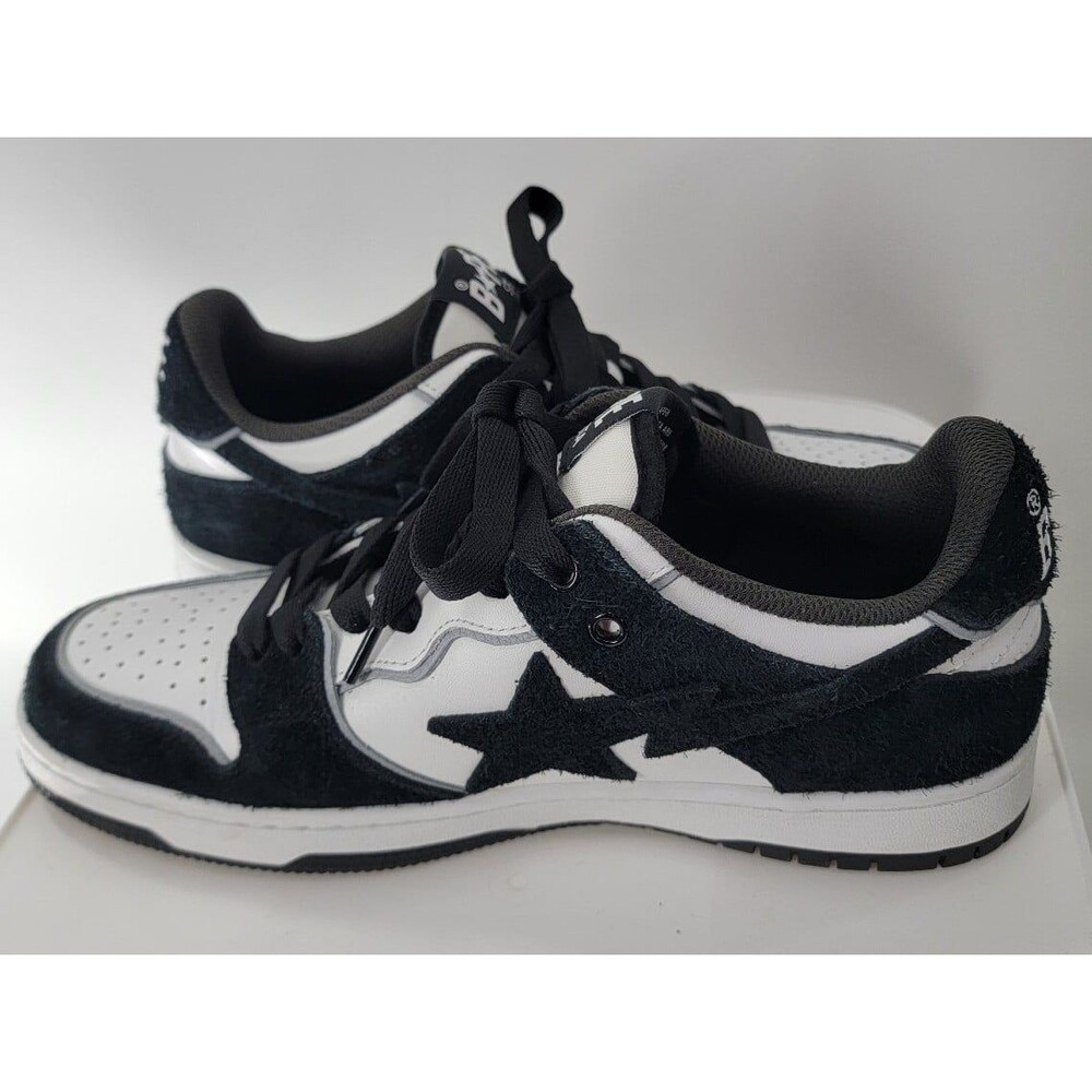 A Bathing Ape Bape SK8 StaBlack Suede - Picture 7 of 11